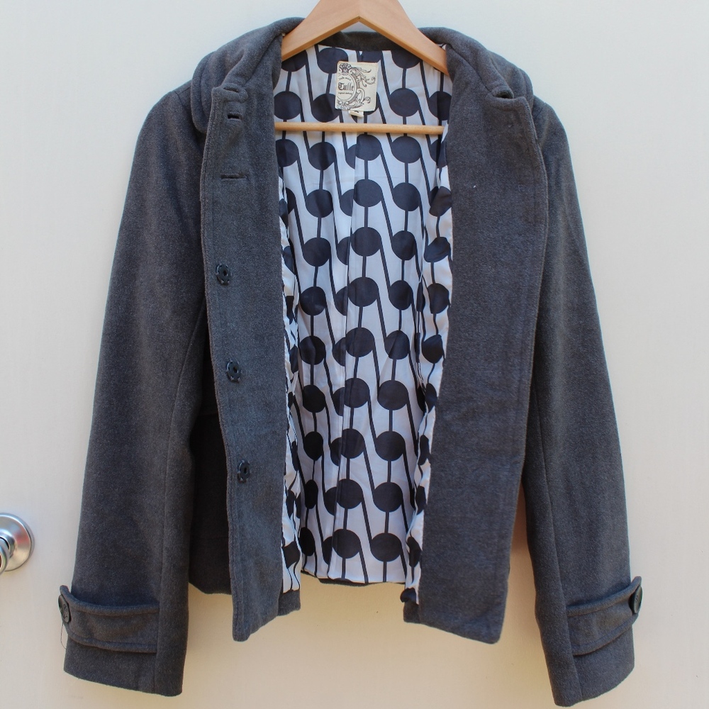 Gray Wool Coat